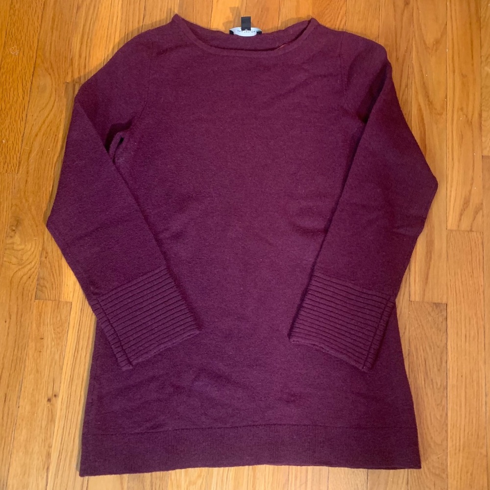 EUC Ann Taylor Boatneck Tunic Sweater - SZ S